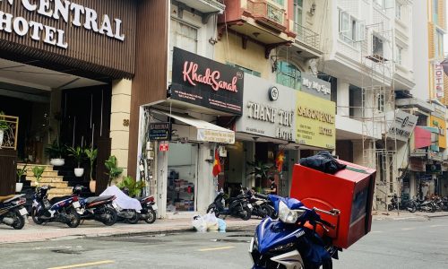 Bán nhà 2 mặt tiền Phạm Ngũ Lão ngay góc Đề Thám, Quận 1, DT 4.1×19